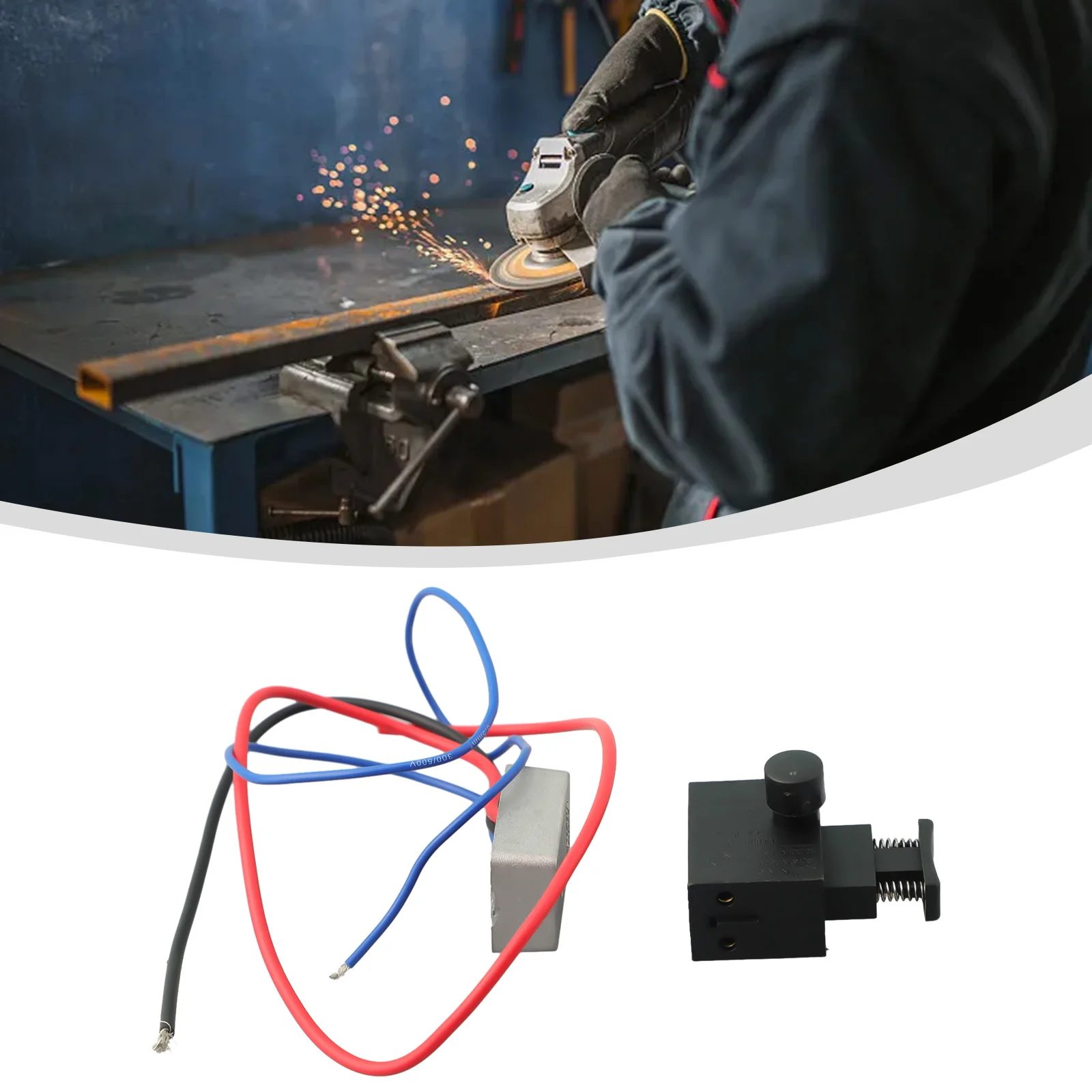 Groove King Cutting Machine Angle Grinder Soft Start Switch Module CW1330/CW6121 Control Switches Electrical Equipment Supplies
Groove King Cutting Machine Angle Grinder Soft Start Switch Module CW1330/CW6121 Control Switches Electrical Equipment Supplies