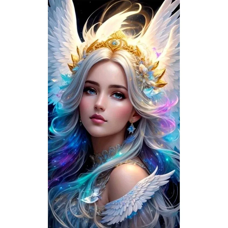 Sunature AB Diamond Painting Art Full Square Round Drills Fairy Angel Diamond Painting Kits (5-10 AB Colors) 
Sunature AB Diamond Painting Art Full Square Round Drills Fairy Angel Diamond Painting Kits (5-10 AB Colors)