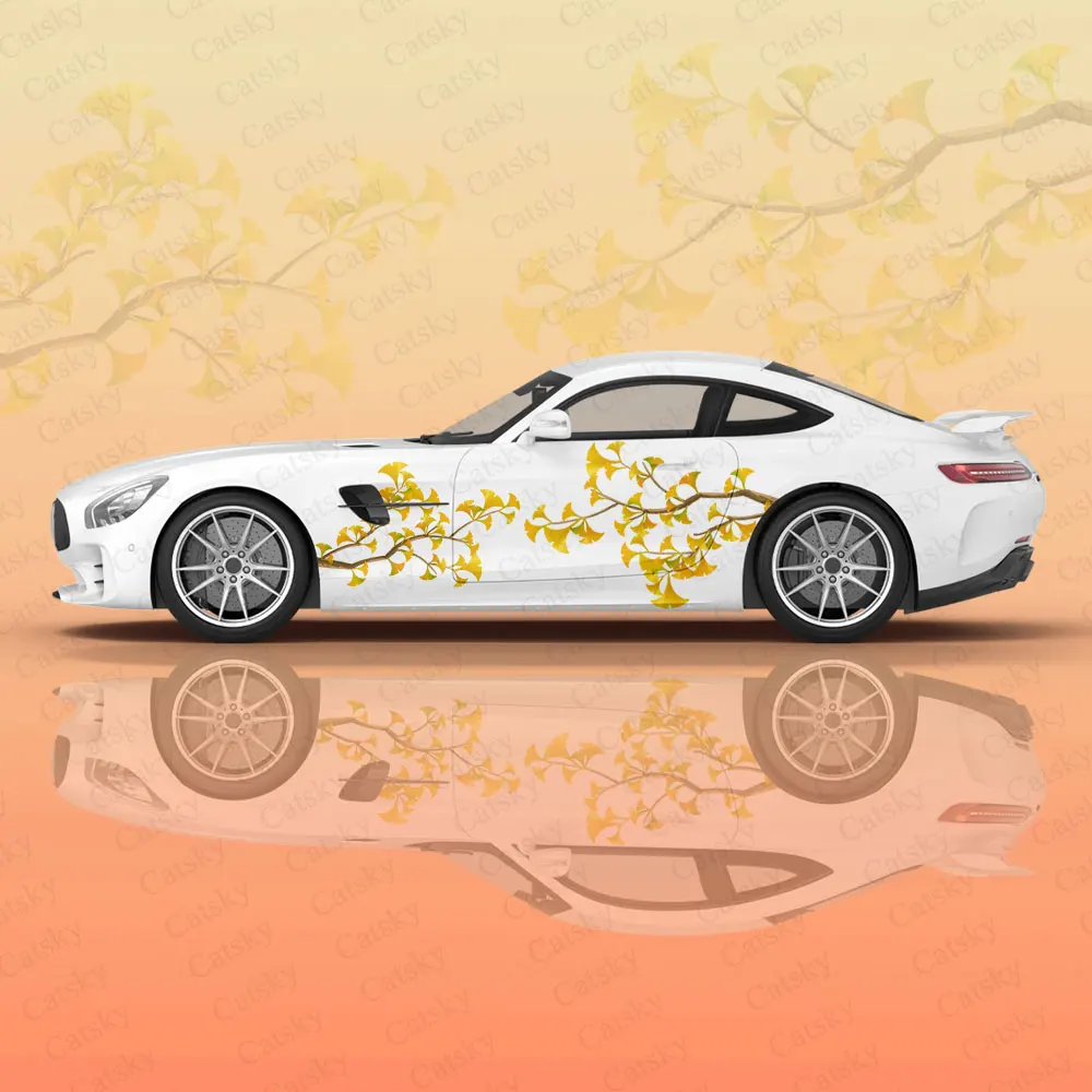 Gold Ginkgo Leaf Car Graphic Decal Protect Custom Full Body Vinyl Wrap Modern Design Image Wrap Sticker Decorative Car Decal
Gold Ginkgo Leaf Car Graphic Decal Protect Custom Full Body Vinyl Wrap Modern Design Image Wrap Sticker Decorative Car Decal