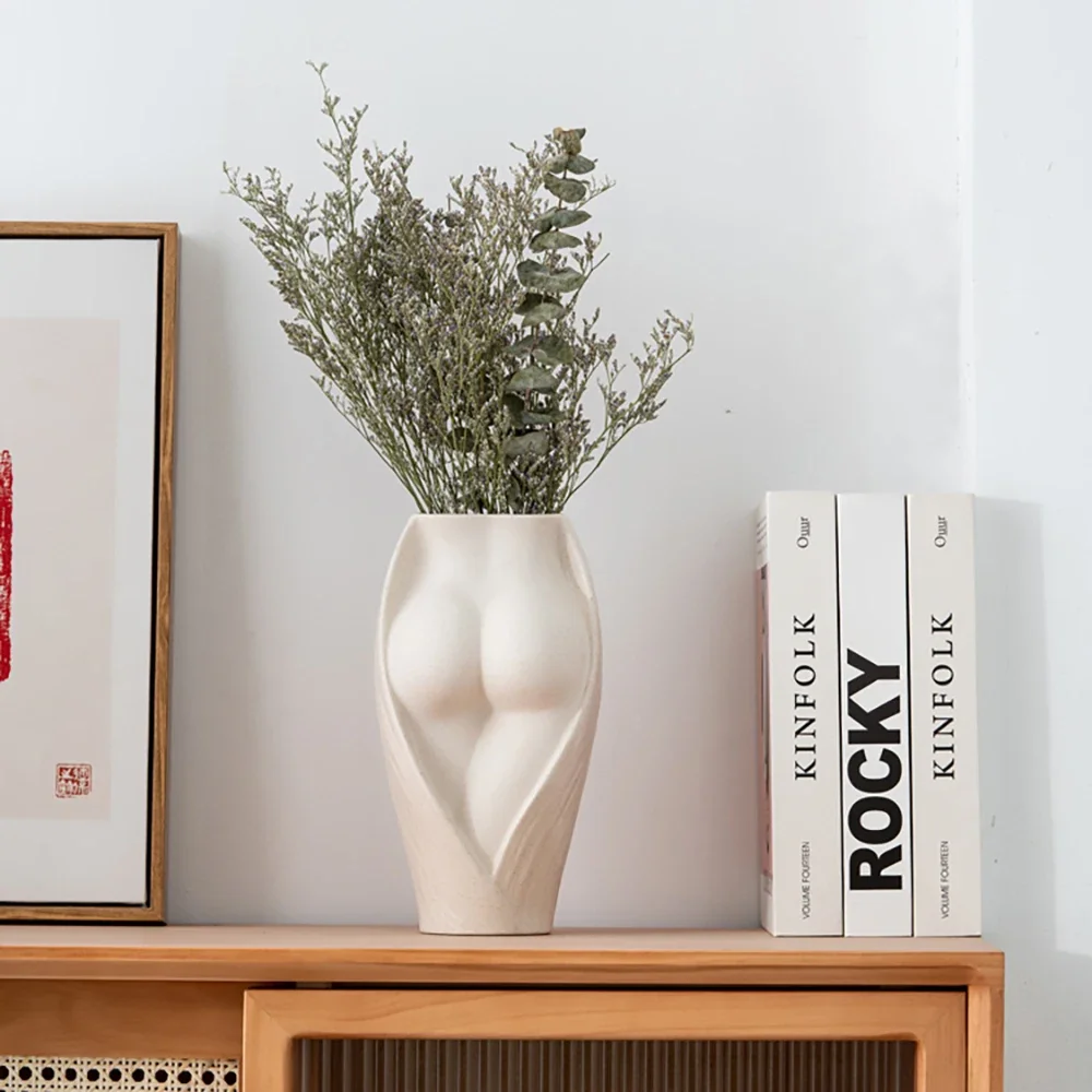 Nordic White Ceramic Vases For Flowers,Wedding Decoration Vase Sculpture,Women Figure Figurine,Home Room Decor,Table Ornaments
Nordic White Ceramic Vases For Flowers,Wedding Decoration Vase Sculpture,Women Figure Figurine,Home Room Decor,Table Ornaments