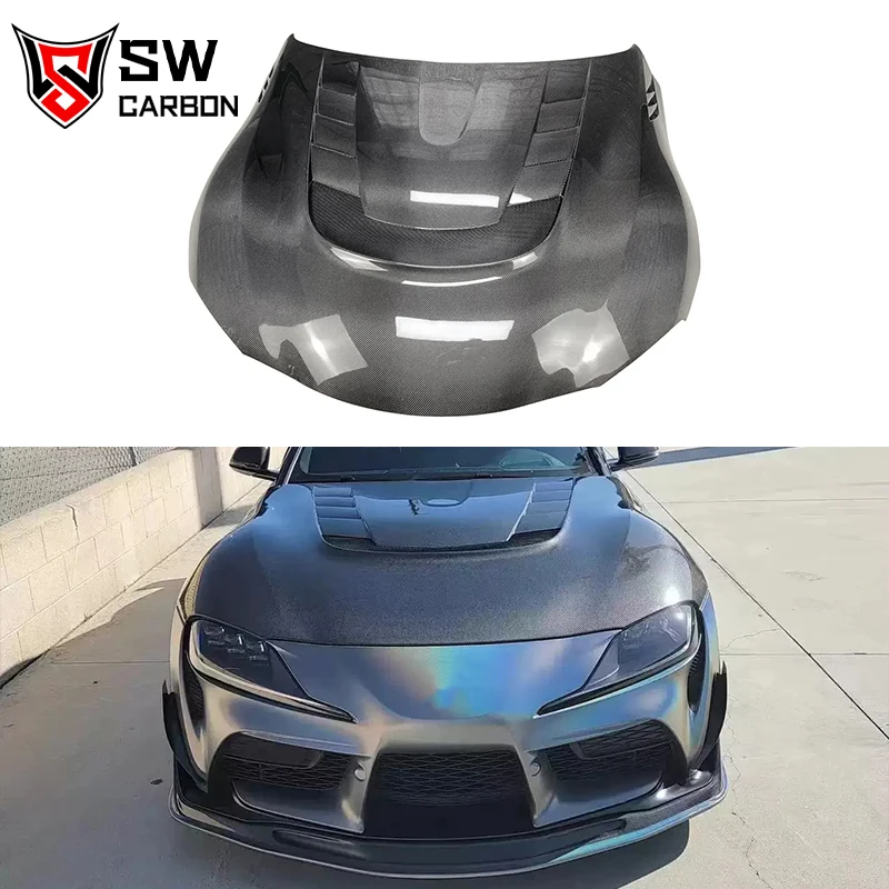 Supra A90 Carbon Fiber VRS Style Hood for Toyota Supra GR MK5 A90 A91 2019+ Front Bumper Engine Valve Cover Hood Door
Supra A90 Carbon Fiber VRS Style Hood for Toyota Supra GR MK5 A90 A91 2019+ Front Bumper Engine Valve Cover Hood Door
