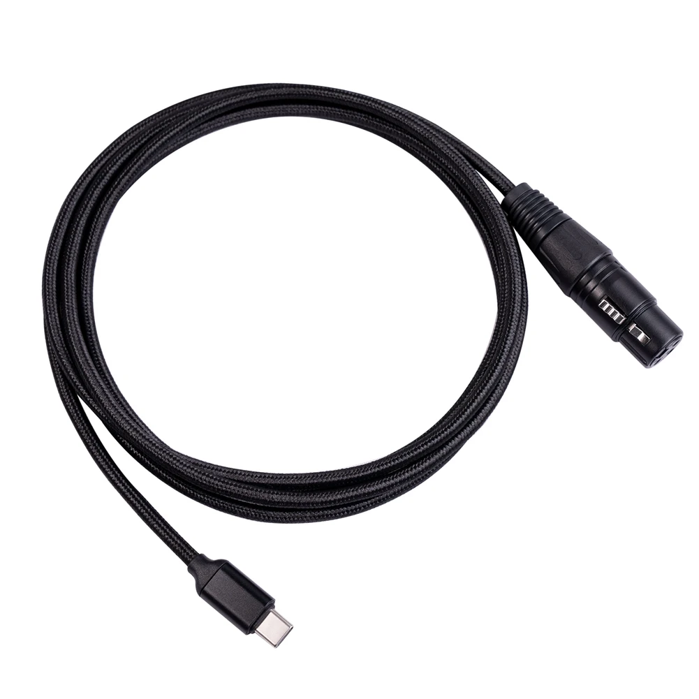 Кабель с разъемом USB C на XLR, кабель для микрофона USB C папа типа C к XLR мама Mic Link студийный аудиошнур (2 м/6,6 фута)
Кабель с разъемом USB C на XLR, кабель для микрофона USB C папа типа C к XLR мама Mic Link студийный аудиошнур (2 м/6,6 фута)