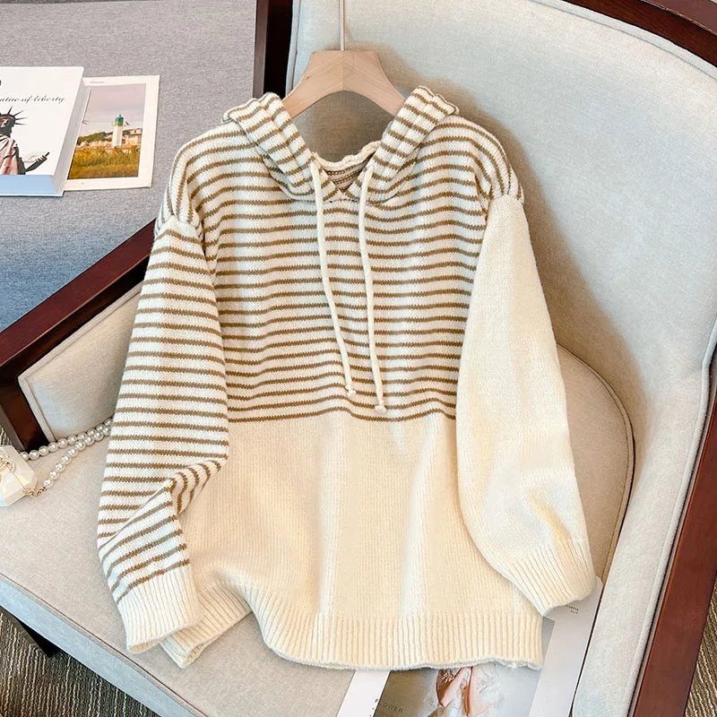 Y2K Large Size sweater pattern Korean style knitted ins fashion sweater autumn and winter pullover retro trend Hooded top
Y2K Large Size sweater pattern Korean style knitted ins fashion sweater autumn and winter pullover retro trend Hooded top
