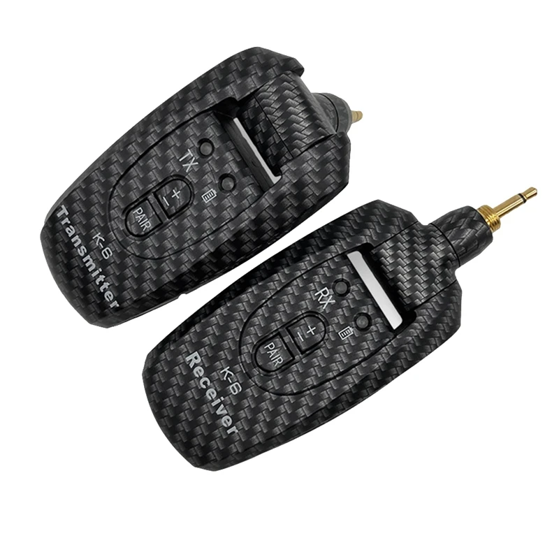 For T6 Guitar Carbon Fibre Wireless System Transmitter Receiver Built-In Rechargeable Electric Guitar Wireless Transceiver
For T6 Guitar Carbon Fibre Wireless System Transmitter Receiver Built-In Rechargeable Electric Guitar Wireless Transceiver