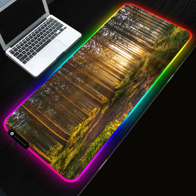 Sunlight Trees Landscape Forest Nature Gaming Led Rgb Mouse Pad Mouse Mats Xxl Laptop Computer Pc Gamer Notebooks Desk Pad
Sunlight Trees Landscape Forest Nature Gaming Led Rgb Mouse Pad Mouse Mats Xxl Laptop Computer Pc Gamer Notebooks Desk Pad