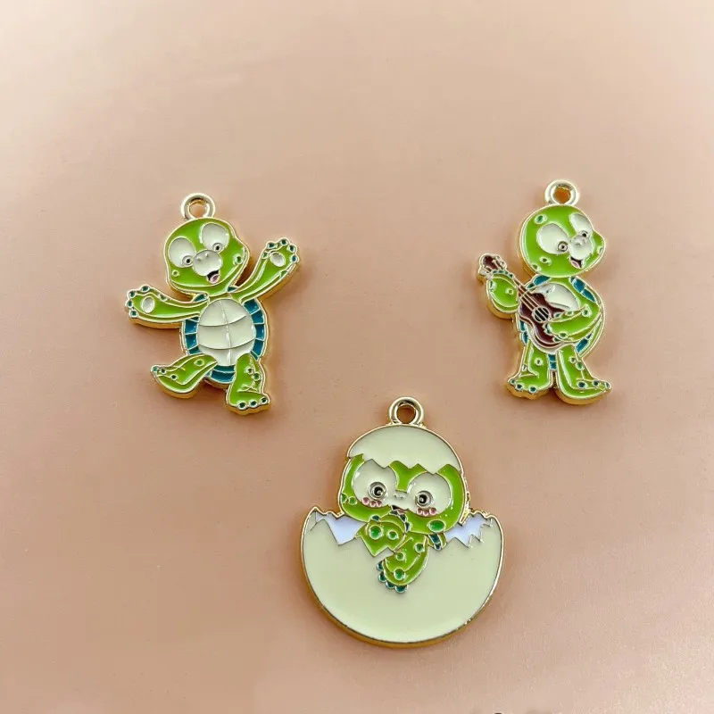 10pcs cartoon animal classic turtle charm necklace pendant mobile phone earrings jewelry production supplies DIY production
10pcs cartoon animal classic turtle charm necklace pendant mobile phone earrings jewelry production supplies DIY production