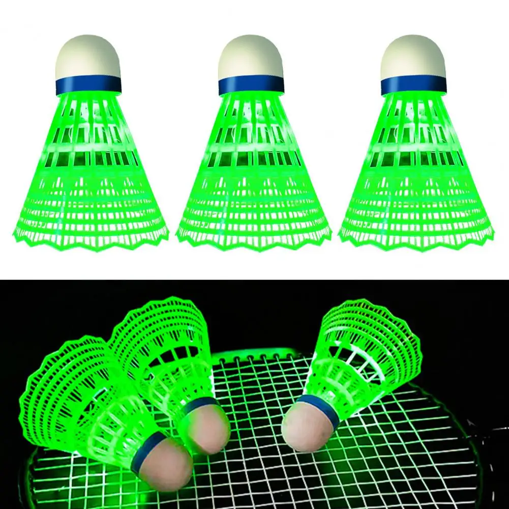 

Светодиодный планшетофон для бадминтона, цветные светодиодные воланы для бадминтона, набор для использования в помещении и на улице, спортивные нейлоновые шарики для детей и взрослых