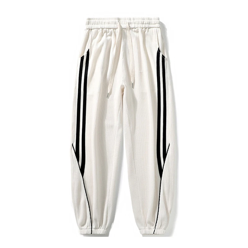 Men's Autumn/winter Jogging Sweatpants Y2K Style Striped Panels Fashion Casual Pants New Harajuku Hip-Hop Pants Large Size M-8Xl
Men's Autumn/winter Jogging Sweatpants Y2K Style Striped Panels Fashion Casual Pants New Harajuku Hip-Hop Pants Large Size M-8Xl