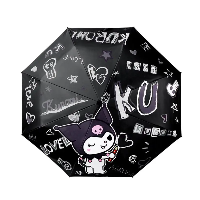 Sanrio Kawaii Anime Kuromi Automatic Umbrella Girl Heart Sweet Cute Cartoon Folding Sun Protection Sunshade Umbrella Kid Gift
Sanrio Kawaii Anime Kuromi Automatic Umbrella Girl Heart Sweet Cute Cartoon Folding Sun Protection Sunshade Umbrella Kid Gift