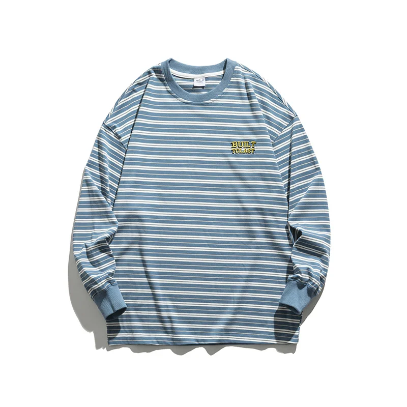 T Unisex Couple Shirt Men Women Streetwear Fashion Loose Casual Stripe Long Sleeve T-shirt Japan Chic Tops Tees Oversize
T Unisex Couple Shirt Men Women Streetwear Fashion Loose Casual Stripe Long Sleeve T-shirt Japan Chic Tops Tees Oversize