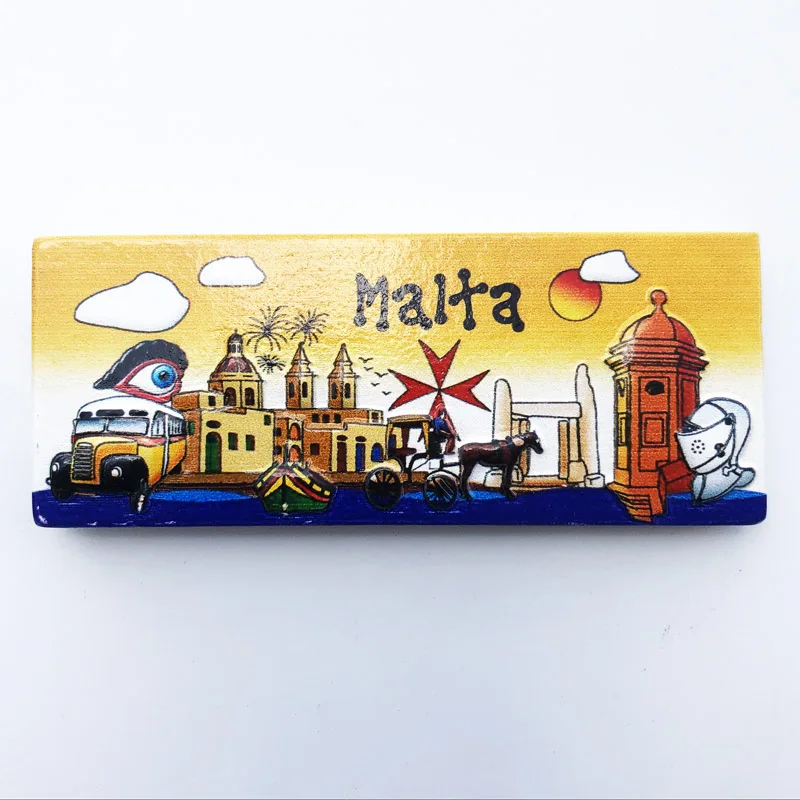 Fridge magnet Malta Decoration Resin Refrigerator Magnet Tourism Souvenir Crafts Message Sticker Gift
Fridge magnet Malta Decoration Resin Refrigerator Magnet Tourism Souvenir Crafts Message Sticker Gift