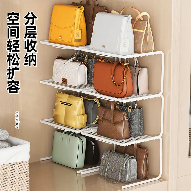 Bag Shelf Wardrobe Dormitory Storage Artifacts Display Shelf Box Partition Partition Household Underwear Shelf
Bag Shelf Wardrobe Dormitory Storage Artifacts Display Shelf Box Partition Partition Household Underwear Shelf