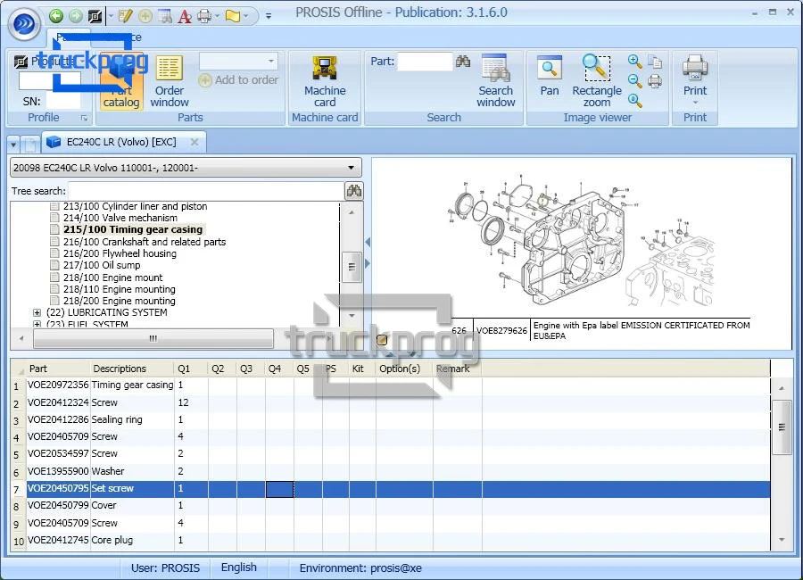 TruckProg Spare Parts Repair Manual forvolvo prosis EPC Construction Equipment Diagnostic Tool
TruckProg Spare Parts Repair Manual forvolvo prosis EPC Construction Equipment Diagnostic Tool