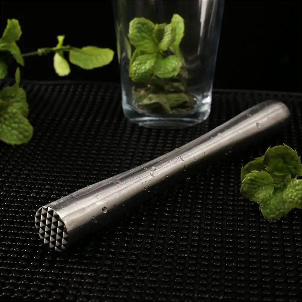 

Cocktail Shaker Stick Muddler Drink Pusher Home Brewing & Wine Making Barware Steel Wine Mixing Stick Muddler Drink Stirrers