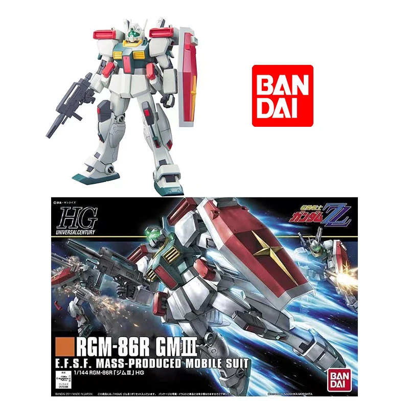 Bandai Genuine HGUC Universal Century RGM-86R GM3 E.F.S.F. MASS-produced Mobile Suit Anime Assembled toy Model kit Figure Gift
Bandai Genuine HGUC Universal Century RGM-86R GM3 E.F.S.F. MASS-produced Mobile Suit Anime Assembled toy Model kit Figure Gift