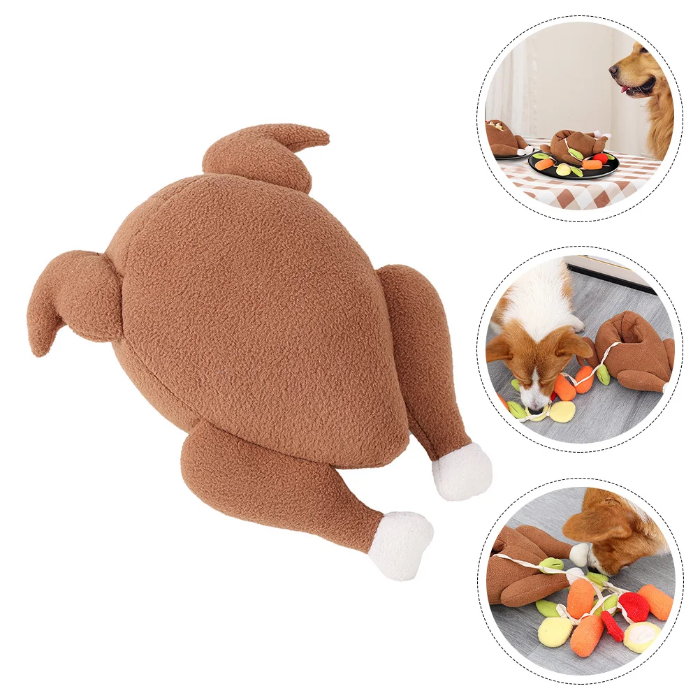 Sniffing Toys Nosework Training Snuffle Toys Turkey Chew Dolls Plush Stuffed Toys Puppy Molar Chew Toys For Cat
Sniffing Toys Nosework Training Snuffle Toys Turkey Chew Dolls Plush Stuffed Toys Puppy Molar Chew Toys For Cat