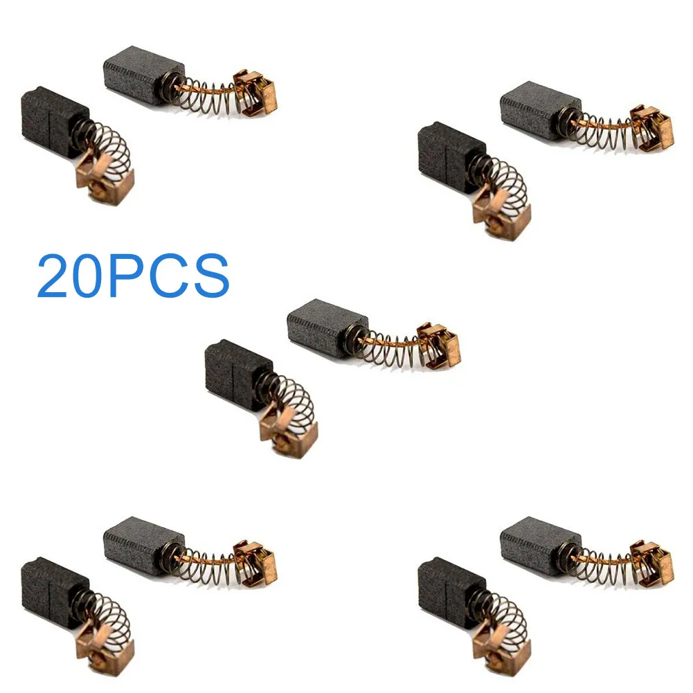 20 Pcs Carbon Brushes 5*8*11mm Replacement Accessories For 6510LVR Drill 6800DBV 6801DBV 6802BV Screwdriver Accessories
20 Pcs Carbon Brushes 5*8*11mm Replacement Accessories For 6510LVR Drill 6800DBV 6801DBV 6802BV Screwdriver Accessories
