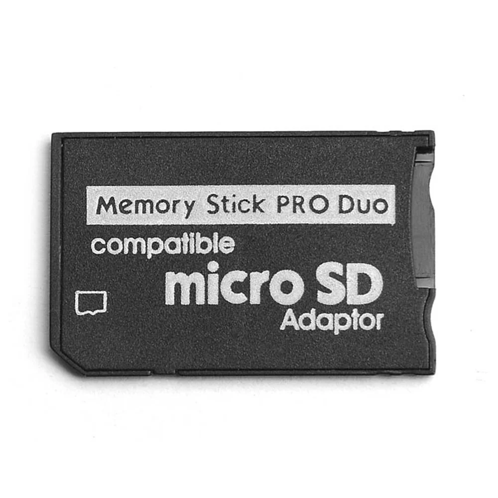 Memory Stick Pro Duo Adapter, Micro-SD/Micro-SDHC TF Card to Memory Stick MS Pro Duo Card for Sony PSP Card Adapter
Memory Stick Pro Duo Adapter, Micro-SD/Micro-SDHC TF Card to Memory Stick MS Pro Duo Card for Sony PSP Card Adapter