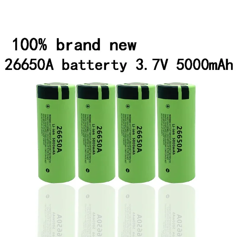 New 26650 battery 5000mah hohe kapazität 26650 3.7v battery suitable for 26650a LED flashlight shaver Electric toy+free shipping
New 26650 battery 5000mah hohe kapazität 26650 3.7v battery suitable for 26650a LED flashlight shaver Electric toy+free shipping