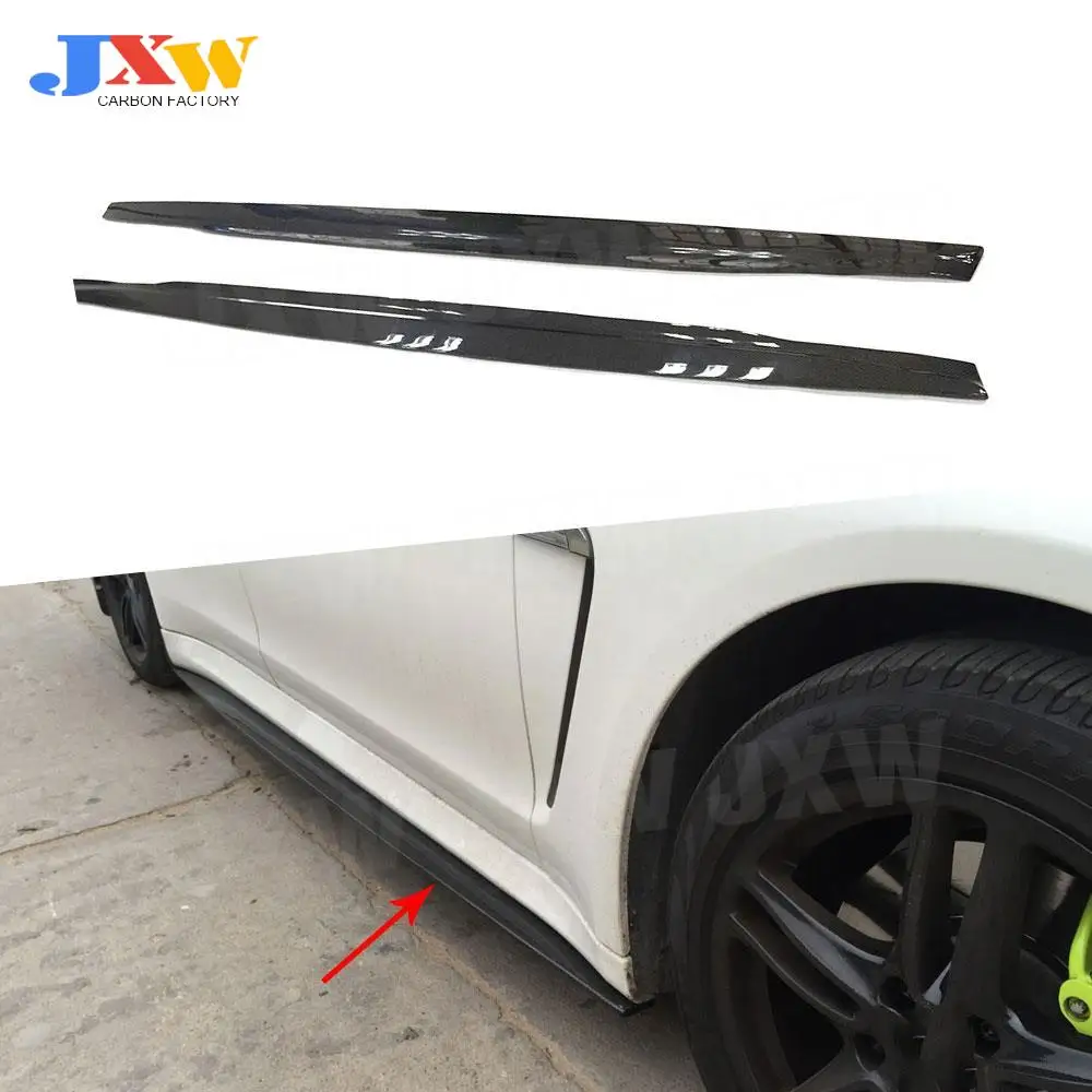 Carbon Fiber Side Skirts Apron Door Bumper Lip Trim Cover For Porsche Panamera 970 2014 2015 2016 Car Styling FRP
Carbon Fiber Side Skirts Apron Door Bumper Lip Trim Cover For Porsche Panamera 970 2014 2015 2016 Car Styling FRP