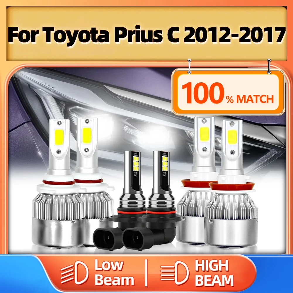 LED Headlight Bulbs Fog Light H11 9005 HB3 Turbo Lamp 360W 60000LM LED Headlamp For Toyota Prius C 2012 2013 2014 2015 2016 2017
LED Headlight Bulbs Fog Light H11 9005 HB3 Turbo Lamp 360W 60000LM LED Headlamp For Toyota Prius C 2012 2013 2014 2015 2016 2017