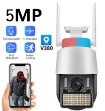 V380 WiFi CCTV Camera Humanoid Tracking 5MP PTZ WiFi Camera Outdoor Color Night Vision External Wireless Videcamera 12V Kamera
V380 WiFi CCTV Camera Humanoid Tracking 5MP PTZ WiFi Camera Outdoor Color Night Vision External Wireless Videcamera 12V Kamera