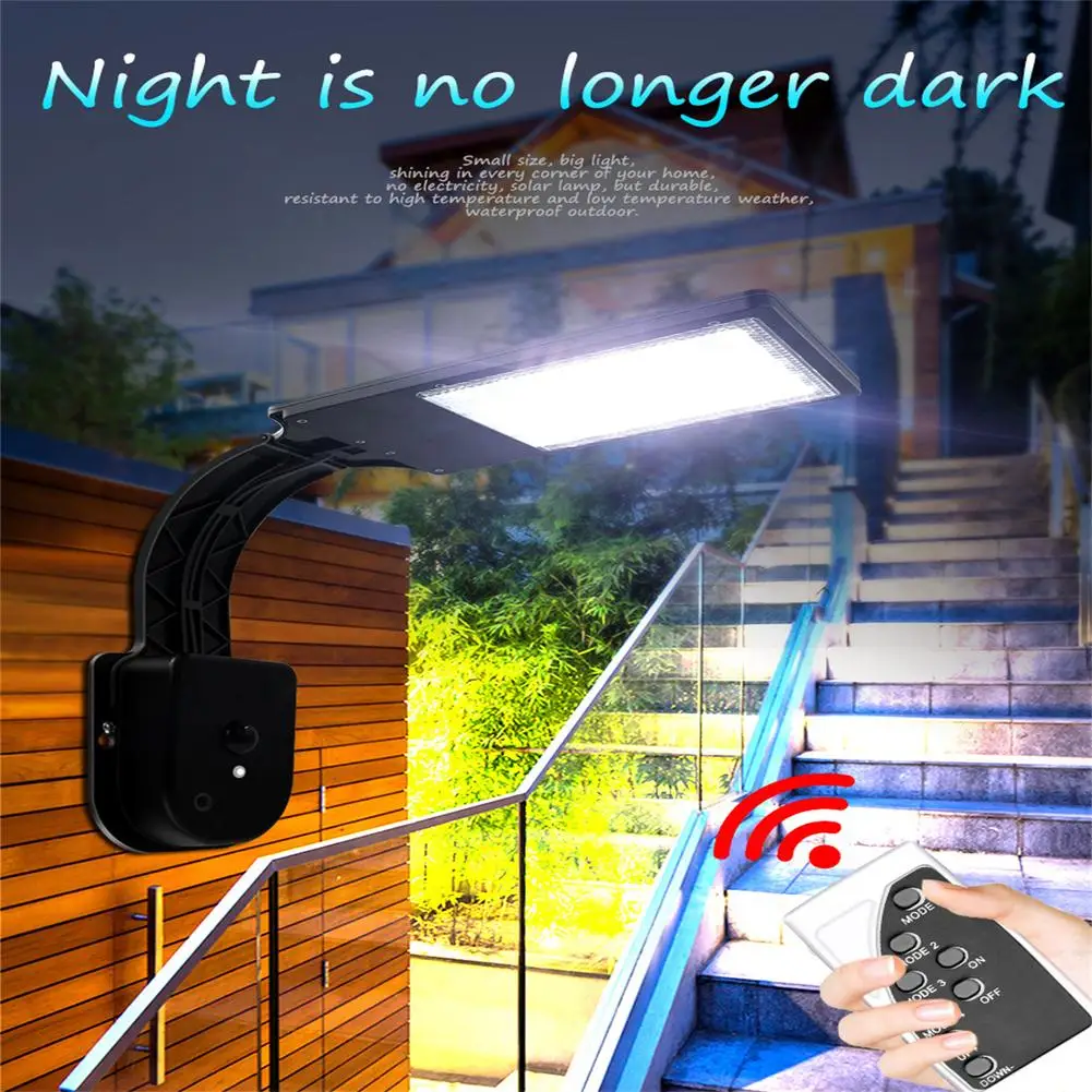 Outdoor Solar Light Led Solar Wall Light With Remote Control 4 Modes IP65 Waterproof Solar Flood Lights for Yard Garden Garage
Outdoor Solar Light Led Solar Wall Light With Remote Control 4 Modes IP65 Waterproof Solar Flood Lights for Yard Garden Garage