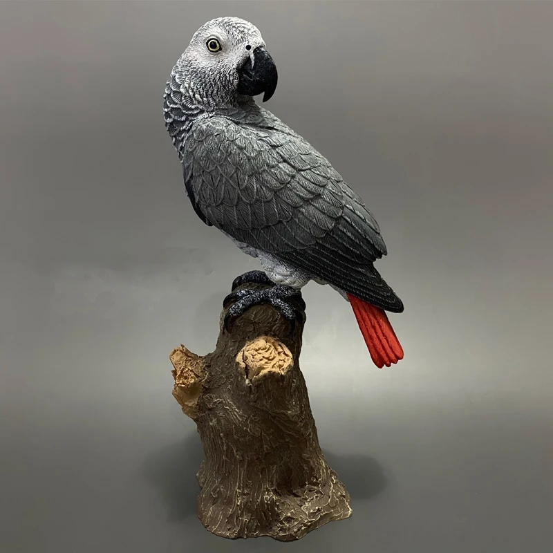 Resin Bird Parrot Sculpture Animal Figurines Handmade Painting Home Statues Crafts Ornaments Decoration
Resin Bird Parrot Sculpture Animal Figurines Handmade Painting Home Statues Crafts Ornaments Decoration