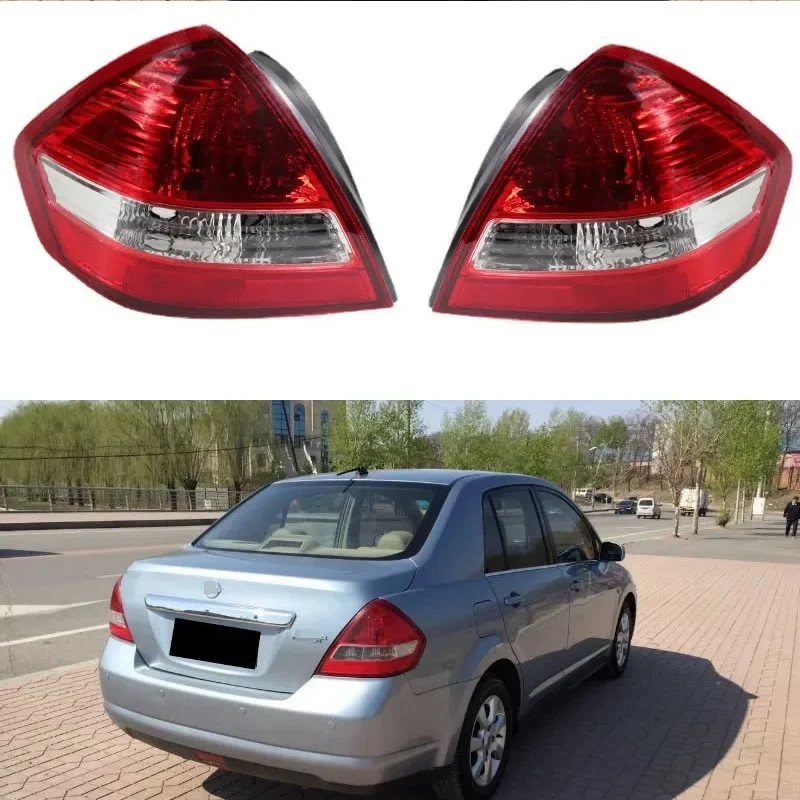 For 2005-2007 2008-2012 new and old Nissan Tiida rear taillight brake lamp cover rear headlight turn signal lamp housing 
For 2005-2007 2008-2012 new and old Nissan Tiida rear taillight brake lamp cover rear headlight turn signal lamp housing