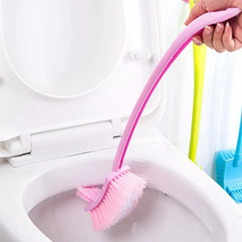 Double Head Plastic Toilet Brush with Long Handle, Bathroom Cleaning Brush, Corner Wash, Detailing Brush, Bathroom Accessories
Double Head Plastic Toilet Brush with Long Handle, Bathroom Cleaning Brush, Corner Wash, Detailing Brush, Bathroom Accessories