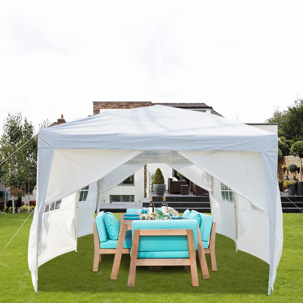 3x6m White Outdoor Tent Waterproof Folding Gazebos Outdoor Oxford Camping Awning Party Sunshade 600x300x250cm
3x6m White Outdoor Tent Waterproof Folding Gazebos Outdoor Oxford Camping Awning Party Sunshade 600x300x250cm