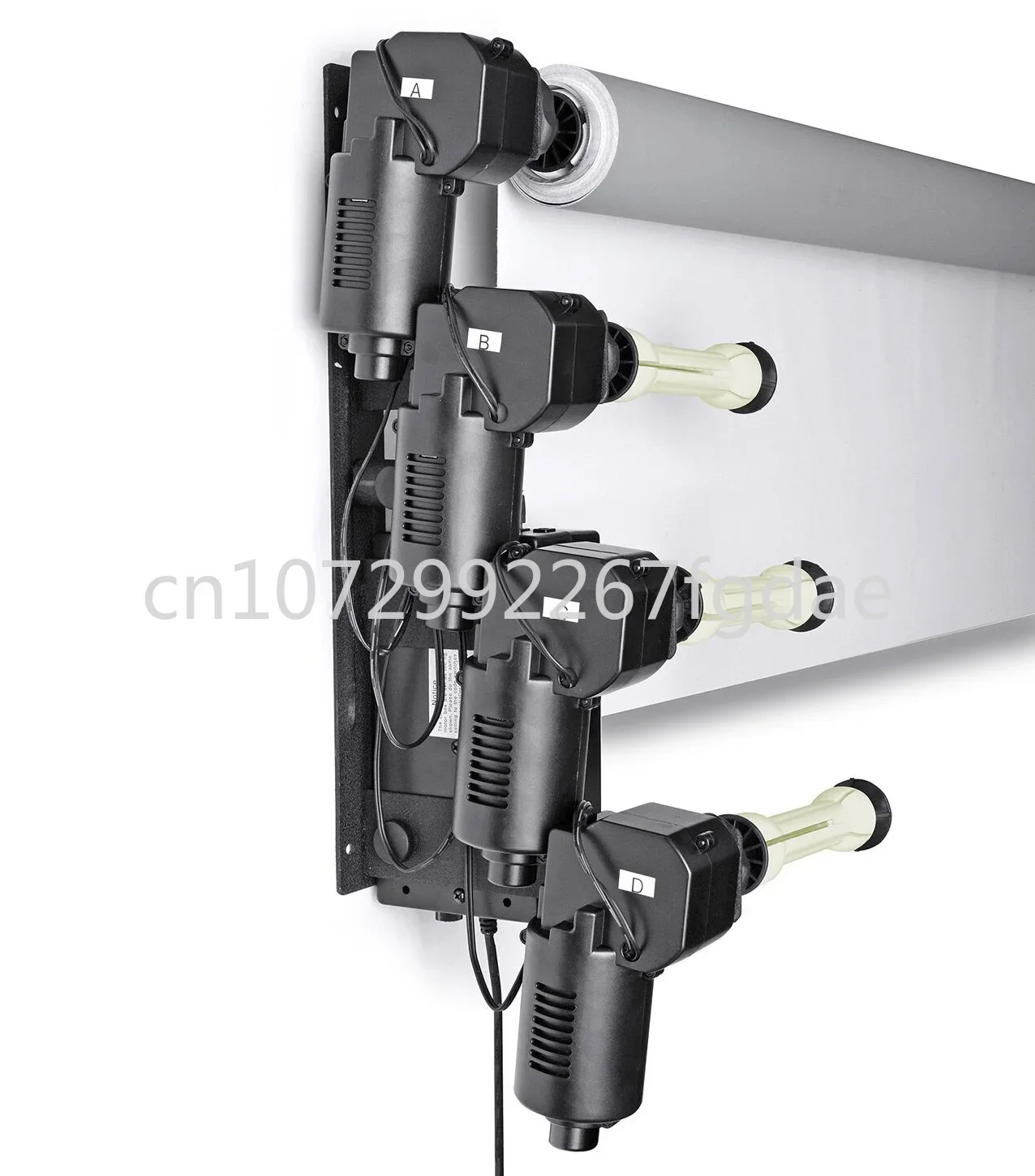 Photo Studio FOR 4-roller Electric Background Support System with Wireless Remote Control, Suitable for Muslin, Paper Rolls
Photo Studio FOR 4-roller Electric Background Support System with Wireless Remote Control, Suitable for Muslin, Paper Rolls