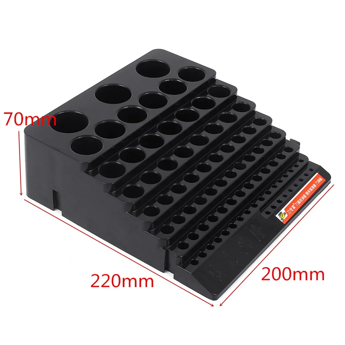Multifunction Drill Bit Holder Tool Storage Box 85 Hole Reamer Milling Cutter Plastic Desktop Portable Accessories Thick Rack
Multifunction Drill Bit Holder Tool Storage Box 85 Hole Reamer Milling Cutter Plastic Desktop Portable Accessories Thick Rack