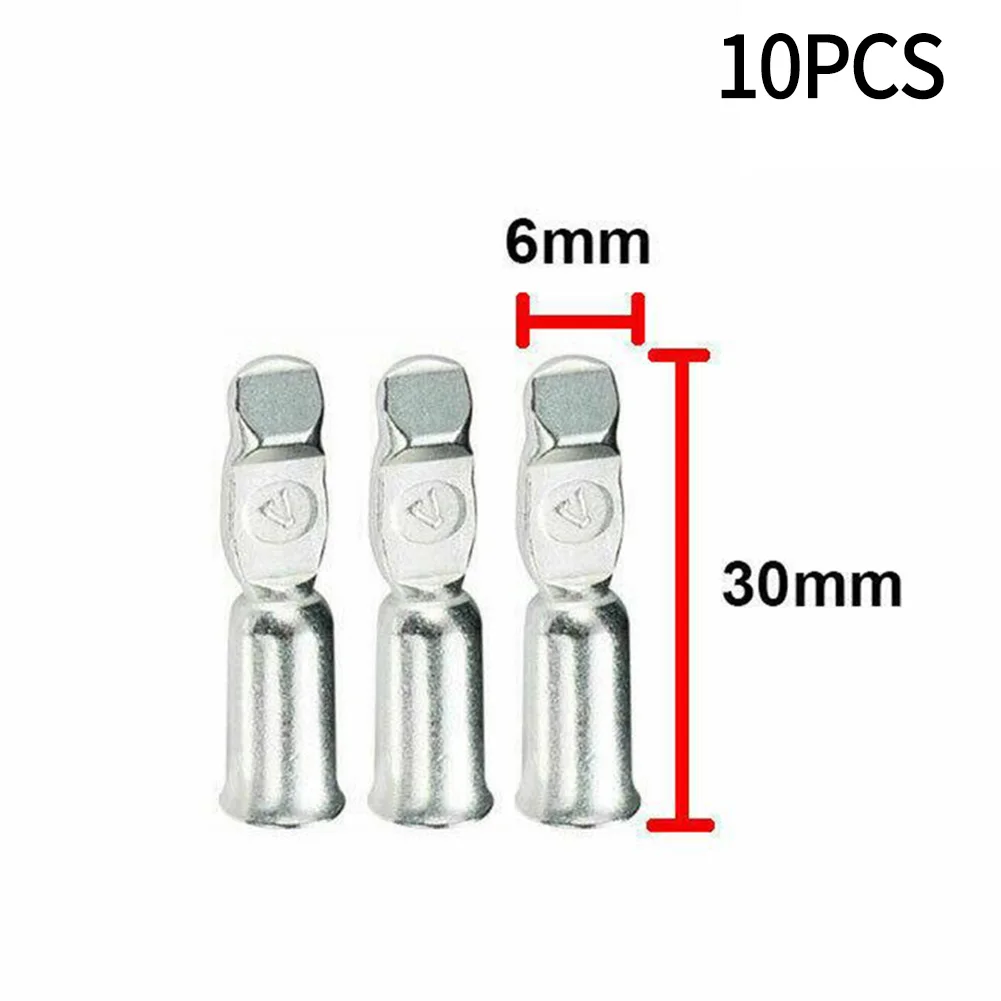 10pcs Cable Terminal Anderson Plugs 4-12square 50A Cable Termination 7*6*4cm Fits 50A FOR Anderson Plug Terminals
10pcs Cable Terminal Anderson Plugs 4-12square 50A Cable Termination 7*6*4cm Fits 50A FOR Anderson Plug Terminals