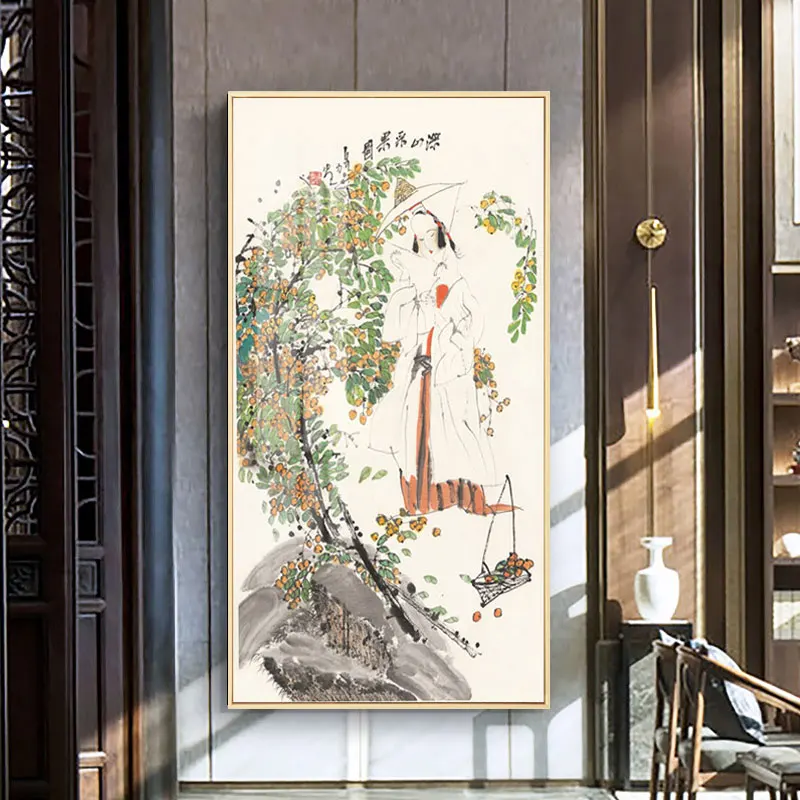 Chinese Style Oil Painting Ancient Woman Portrait Beauty Poster Canvas Print Painting Wall Art Living Room Home Decoration
Chinese Style Oil Painting Ancient Woman Portrait Beauty Poster Canvas Print Painting Wall Art Living Room Home Decoration