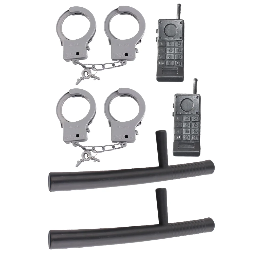 Pretend Play Toys Halloween Props Walkie Talkie Phones Policeman Cosplay Kit for Kids
Pretend Play Toys Halloween Props Walkie Talkie Phones Policeman Cosplay Kit for Kids