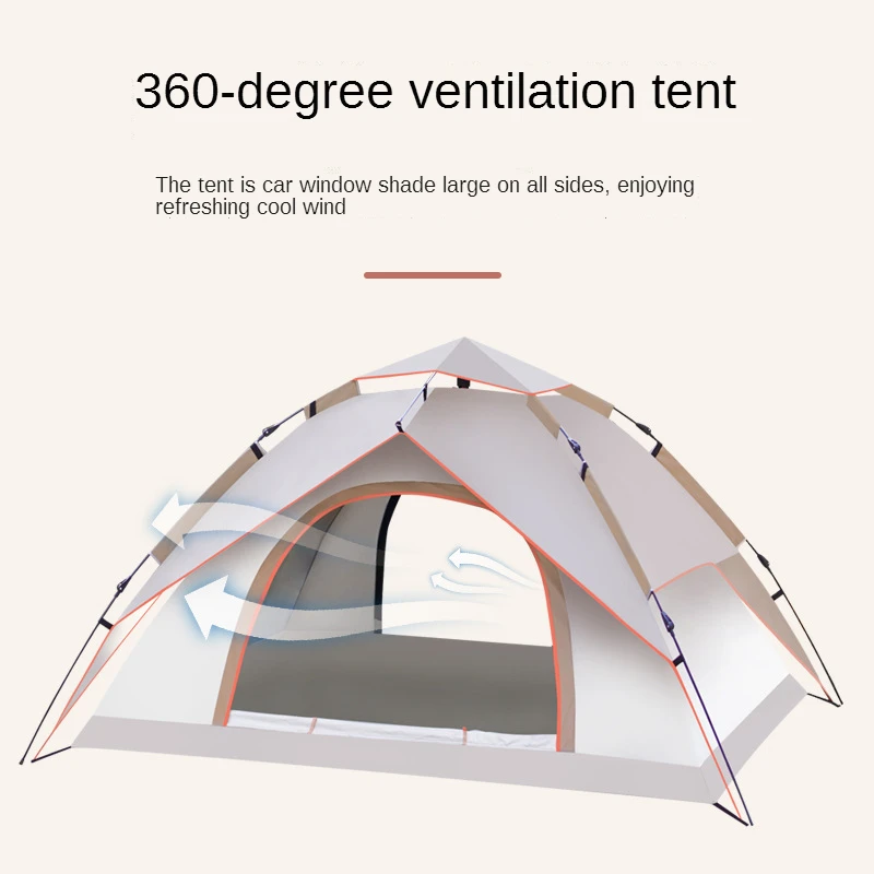 Tent Camping Folding Outdoor Full-automatic Quick Opening Rainproof Field Camping Portable Equipment Single Double Thickened Sun
Tent Camping Folding Outdoor Full-automatic Quick Opening Rainproof Field Camping Portable Equipment Single Double Thickened Sun