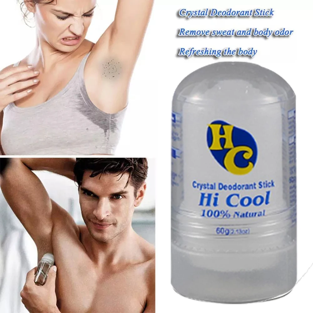 60g Crystal Deodorant Alum Stick Body Underarm Odor Remover Antiperspirant for Men and Women Men Deodorant Stick Undefined
60g Crystal Deodorant Alum Stick Body Underarm Odor Remover Antiperspirant for Men and Women Men Deodorant Stick Undefined
