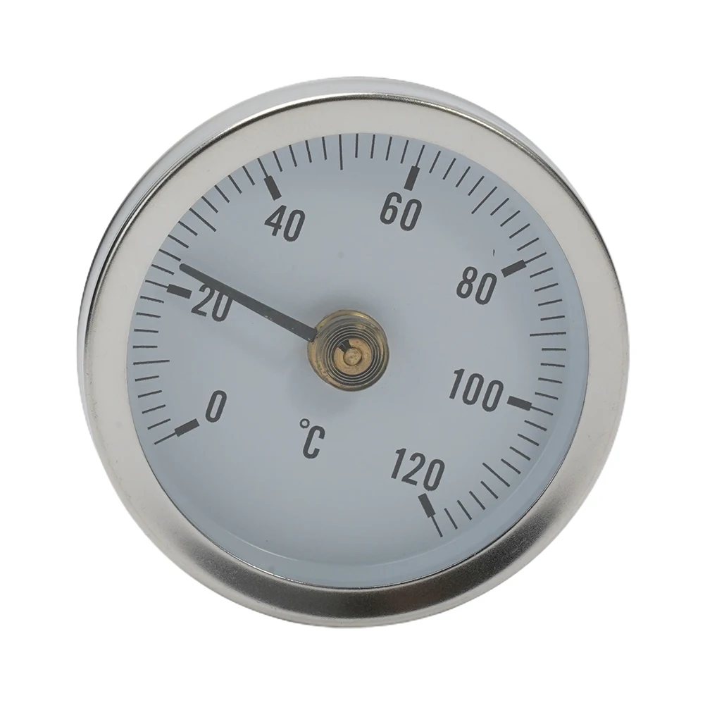 Durable Pipe Thermometers Bimetal 0-120℃ Analog Heating Pipe Industrial Pipeline Measuring Spring Stainless Steel
Durable Pipe Thermometers Bimetal 0-120℃ Analog Heating Pipe Industrial Pipeline Measuring Spring Stainless Steel