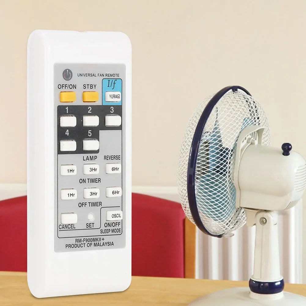 Universal Electric Fan Remote Control For KDK ELMARK Durable Remote Control Replacement White Home Improvement
Universal Electric Fan Remote Control For KDK ELMARK Durable Remote Control Replacement White Home Improvement