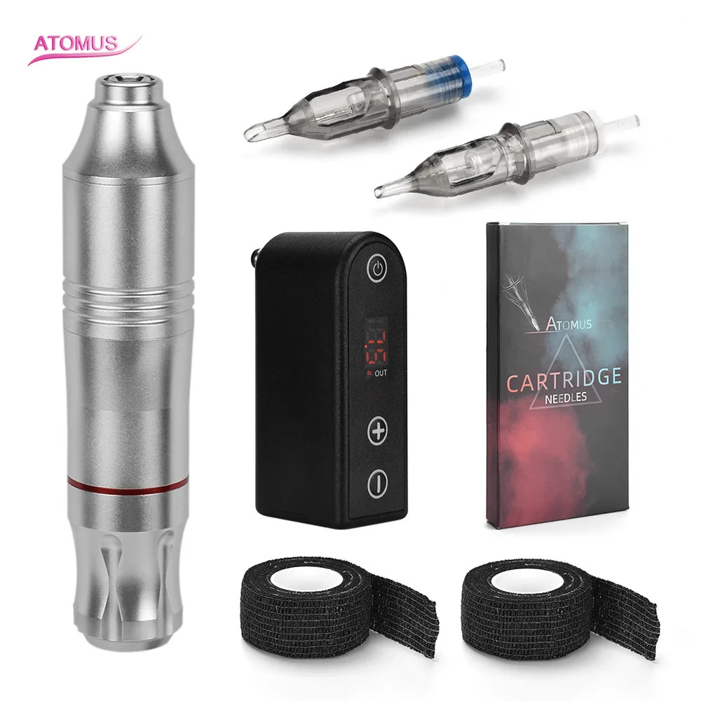 Complete Professional Tattoo Pen Kit Rotary Tattoo Machine DC Power Supply for Beginners with Cartridges Needles Accessories
Complete Professional Tattoo Pen Kit Rotary Tattoo Machine DC Power Supply for Beginners with Cartridges Needles Accessories