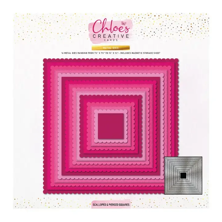 Square mold Cutting Dies for DIY Scrapbooking Crafts Stencils Maker Photo Album Template Handmade Decoration
Square mold Cutting Dies for DIY Scrapbooking Crafts Stencils Maker Photo Album Template Handmade Decoration
