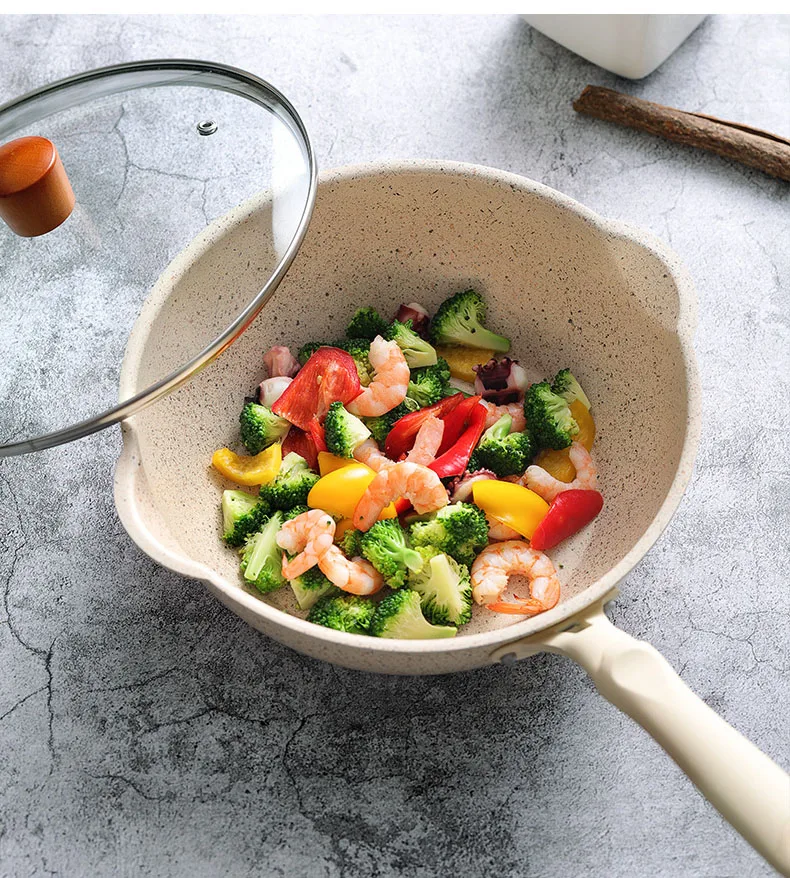 Wok Kitchen Non-stick Pan Maifan Stone Skillet Aluminium Frying Pan Japanese Household Woks Kitchen Cookware Cooking Pot with Lid 11 Mallzona Sfa01a279f09f4836828c026a267abcbbI Wok Kitchen Non-stick Pan Maifan Stone Skillet Aluminium Frying Pan Japanese Household Woks Kitchen Cookware Cooking Pot with Lid Mallzona