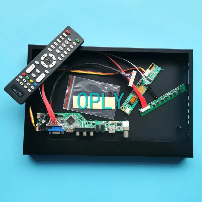 For LP154WP1 LTN154X7 Analog TV Controller Board+Metal Case DIY Kit 1CCFL LVDS 30 Pin VGA HDMI-Compatible AV USB 15.4" 1440*900
For LP154WP1 LTN154X7 Analog TV Controller Board+Metal Case DIY Kit 1CCFL LVDS 30 Pin VGA HDMI-Compatible AV USB 15.4" 1440*900