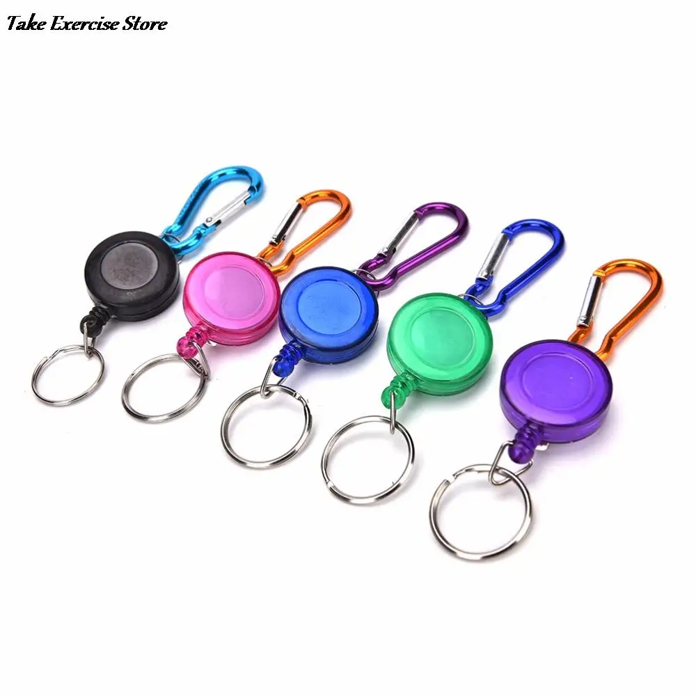 Retractable Reel Badge Holder Fly Fishing Zingers Carabiner Clip with ID Card Holders Random Color 1PC
Retractable Reel Badge Holder Fly Fishing Zingers Carabiner Clip with ID Card Holders Random Color 1PC