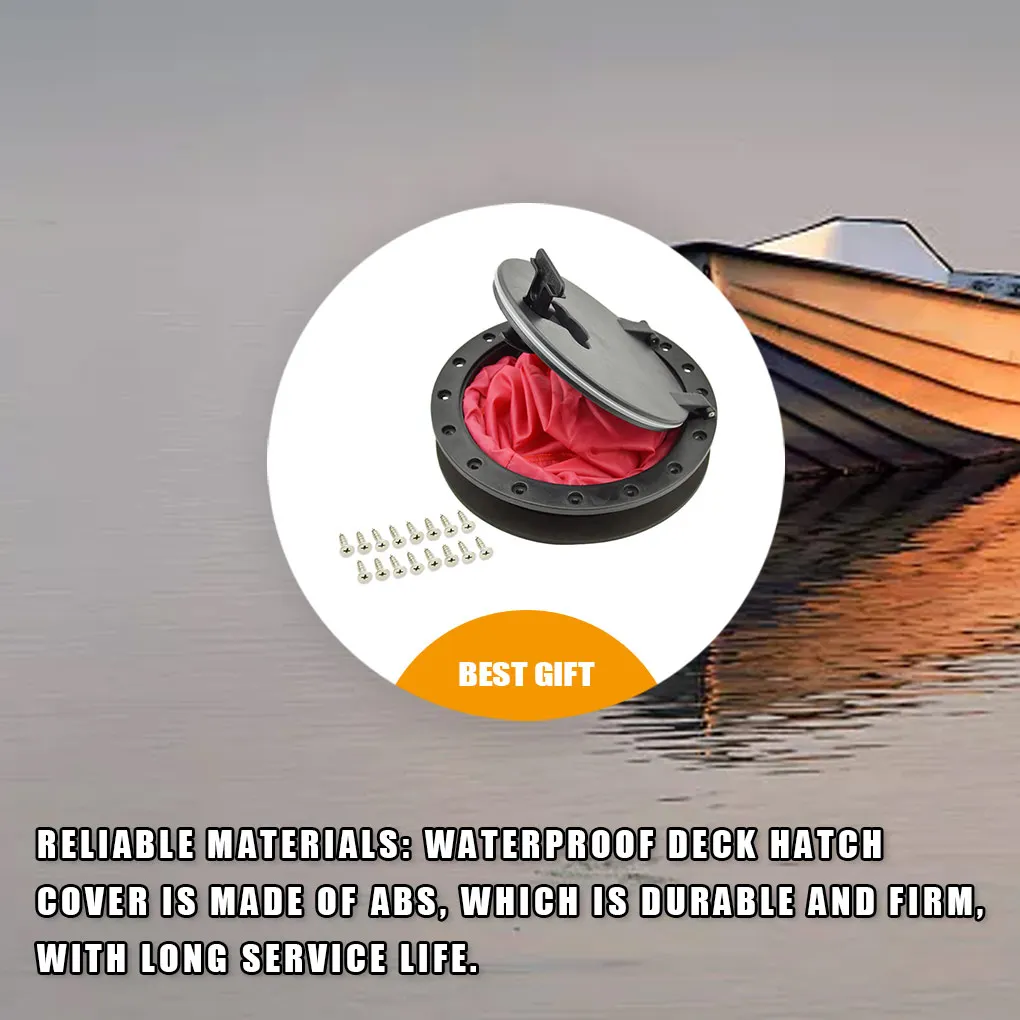 8 inch Kayak Hatch Cover Inspection Deck Plate with Screw Water Sports Kayaking Replacement Hardware Kit Parts
8 inch Kayak Hatch Cover Inspection Deck Plate with Screw Water Sports Kayaking Replacement Hardware Kit Parts