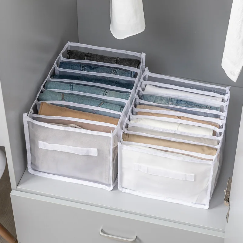 Foldable 6 Grids Clothes Organizer Drawer Divider Closet Storage Box Pants Storage Divider Bag Wardrobe Underwear Organizers
Foldable 6 Grids Clothes Organizer Drawer Divider Closet Storage Box Pants Storage Divider Bag Wardrobe Underwear Organizers