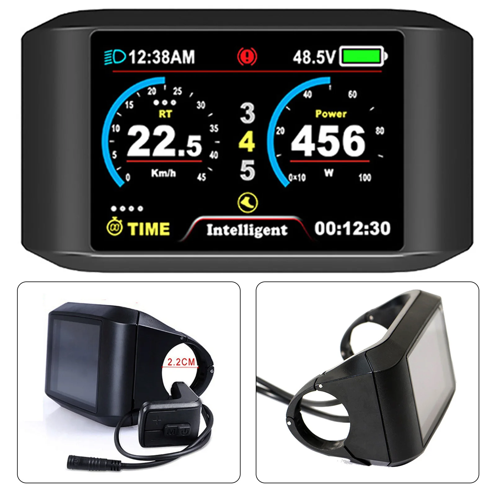 Durable And Practical High Quality Brand New Outdoor Color Display Bike 0 22.2/25.4/31.8mm Holder 24/36/48/60v
Durable And Practical High Quality Brand New Outdoor Color Display Bike 0 22.2/25.4/31.8mm Holder 24/36/48/60v