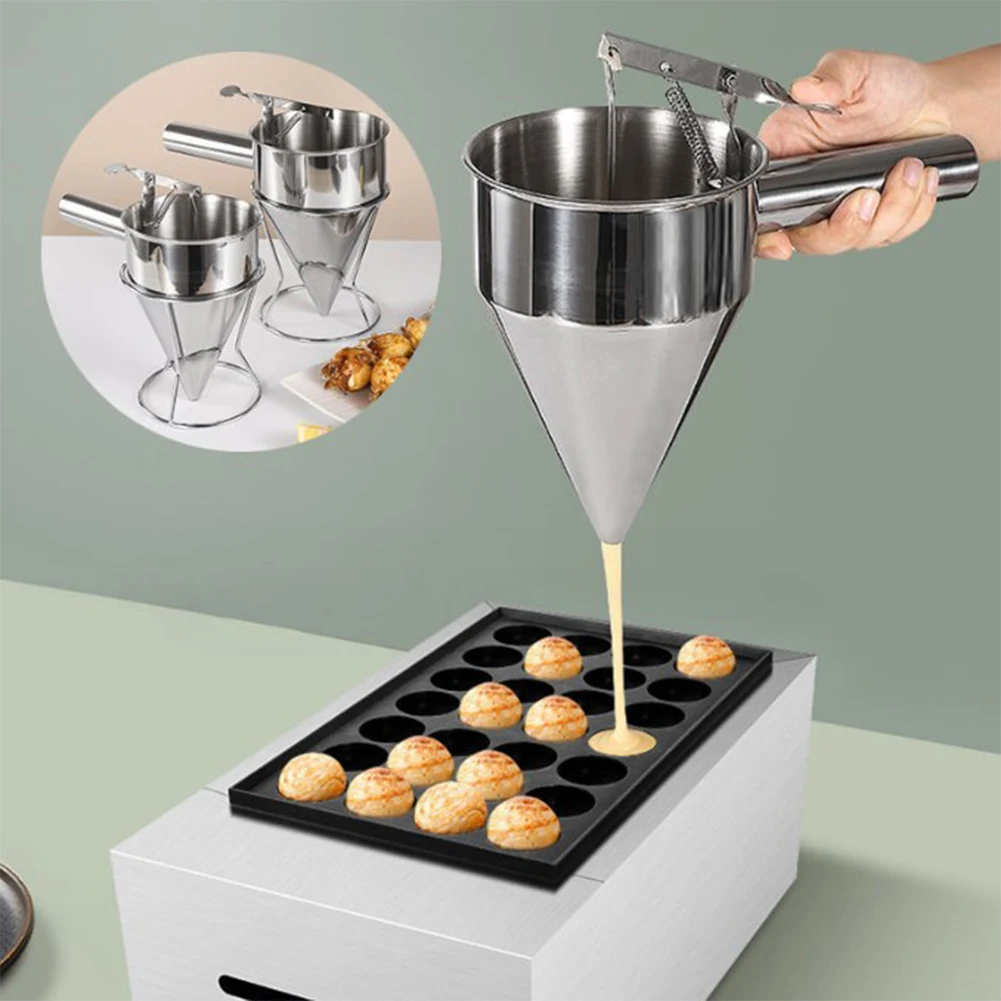 Stainless Steel Liquid Kitchen Large Funnel Spice Octopus Ball Tool With Stand Funnel Cooking Funnel With Handle
Stainless Steel Liquid Kitchen Large Funnel Spice Octopus Ball Tool With Stand Funnel Cooking Funnel With Handle