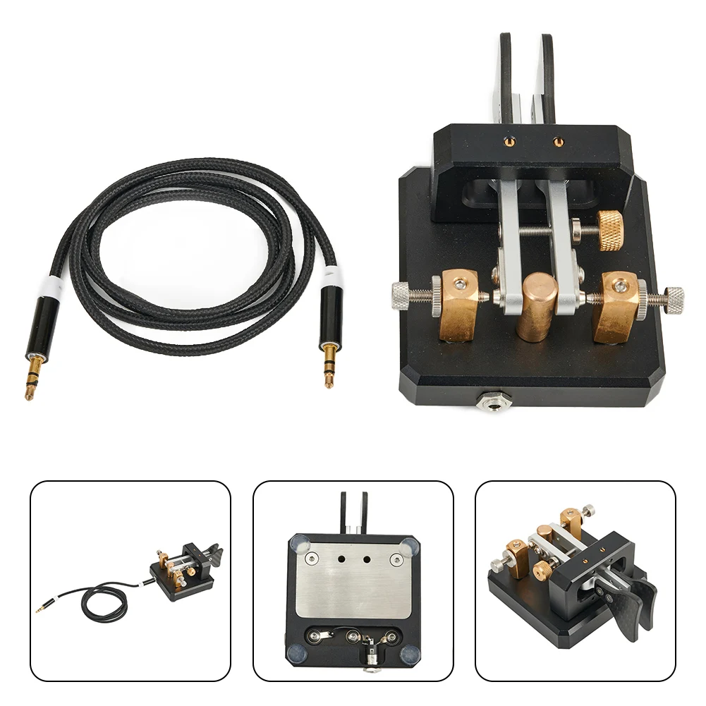 Shortwave CW Transmitter Automatic Morse Key Dual Paddle Telegraph Key Ham Radio For Amateur Radio Users
Shortwave CW Transmitter Automatic Morse Key Dual Paddle Telegraph Key Ham Radio For Amateur Radio Users